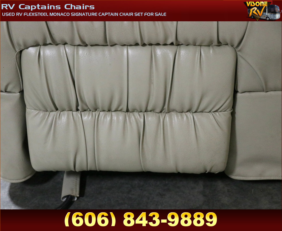 RV Furniture USED RV FLEXSTEEL MONACO SIGNATURE CAPTAIN CHAIR SET FOR