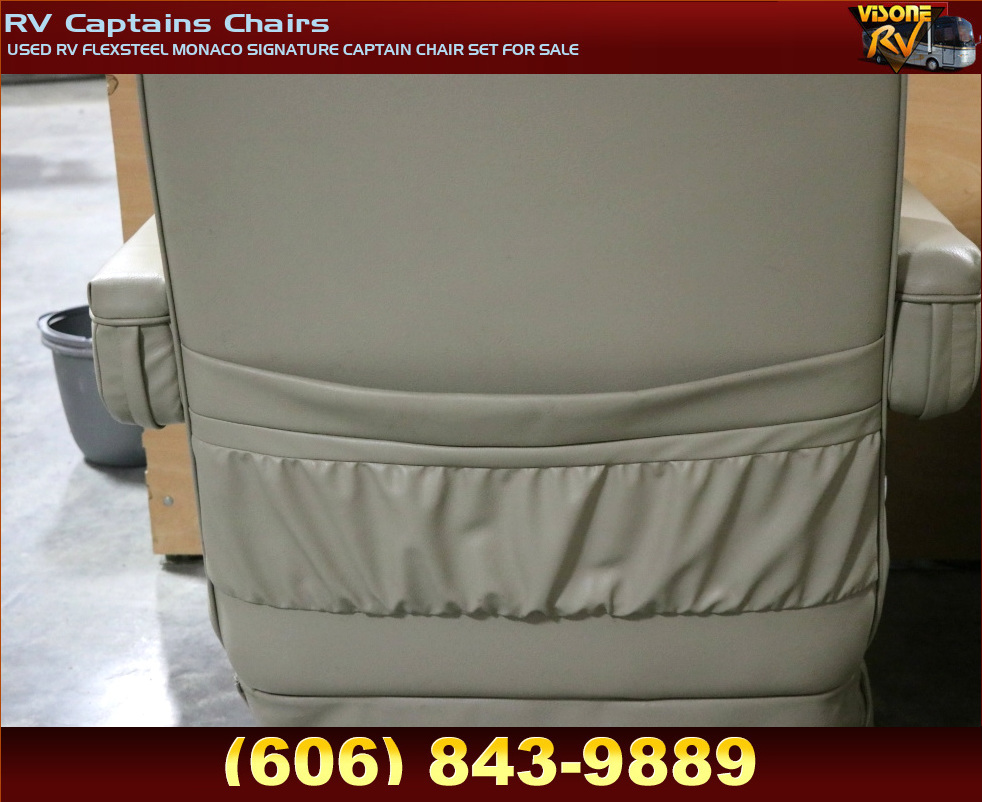RV Furniture USED RV FLEXSTEEL MONACO SIGNATURE CAPTAIN CHAIR SET FOR