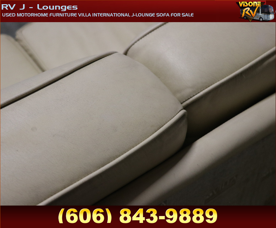 RV Furniture USED MOTORHOME FURNITURE VILLA INTERNATIONAL JLOUNGE SOFA