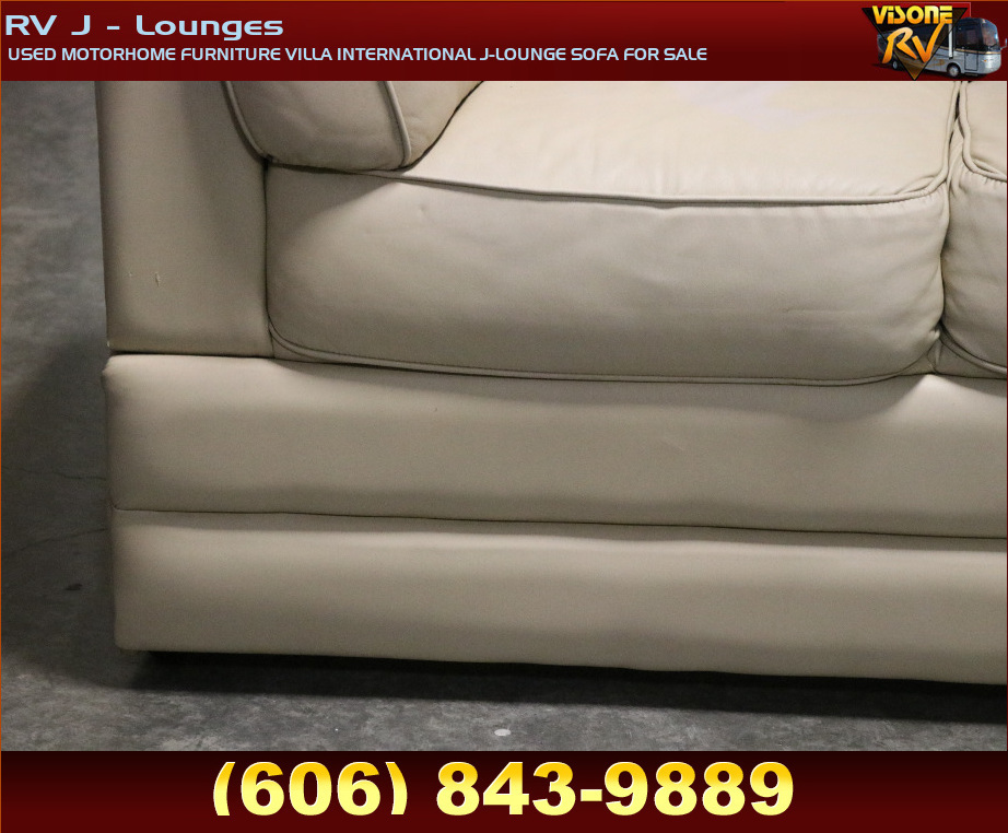 RV Furniture USED MOTORHOME FURNITURE VILLA INTERNATIONAL JLOUNGE SOFA FOR SALE RV J Lounges
