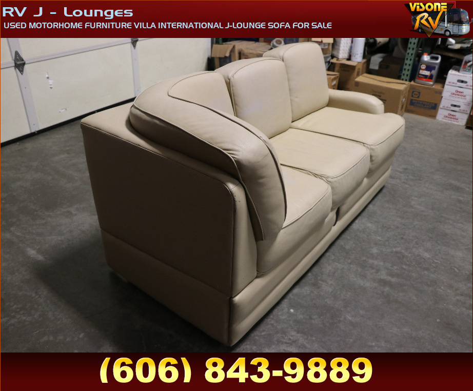 RV Furniture USED MOTORHOME FURNITURE VILLA INTERNATIONAL JLOUNGE SOFA