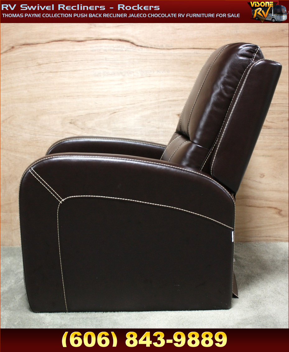 RV Furniture THOMAS PAYNE COLLECTION PUSH BACK RECLINER JALECO CHOCOLATE RV FURNITURE FOR SALE