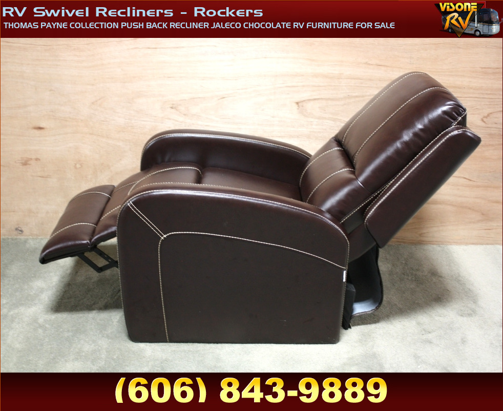 RV Furniture THOMAS PAYNE COLLECTION PUSH BACK RECLINER JALECO CHOCOLATE RV FURNITURE FOR SALE