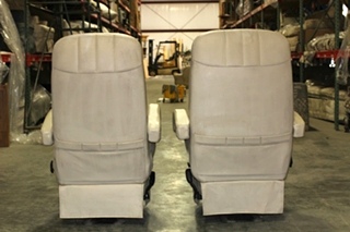 FLEXSTEEL RV CAPTAIN CHAIR SET W/ POWER FOOTREST