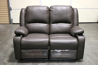 CHOCOLATE THOMAS PAYNE RECLINER LOVESEAT RV FURNITURE FOR SALE