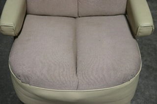 USED CLOTH & VINYL CAPTAIN CHAIR SET RV FURNITURE FOR SALE