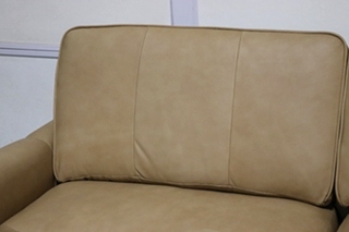 USED VILLA INTERNATIONAL BROWN PULL OUT SLEEPER SOFA RV FURNITURE FOR SALE