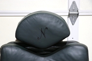 USED GREEN FLEXSTEEL CAPTAIN CHAIR SET RV FURNITURE FOR SALE
