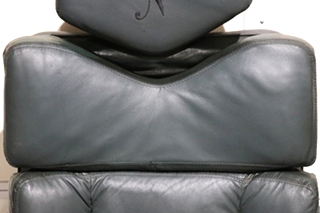 USED GREEN FLEXSTEEL CAPTAIN CHAIR SET RV FURNITURE FOR SALE