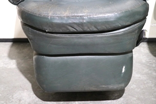 USED GREEN FLEXSTEEL CAPTAIN CHAIR SET RV FURNITURE FOR SALE