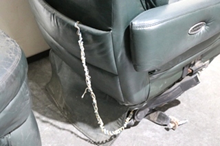 USED GREEN FLEXSTEEL CAPTAIN CHAIR SET RV FURNITURE FOR SALE