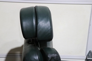 USED GREEN FLEXSTEEL CAPTAIN CHAIR SET RV FURNITURE FOR SALE