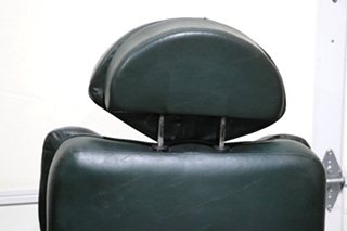 USED GREEN FLEXSTEEL CAPTAIN CHAIR SET RV FURNITURE FOR SALE