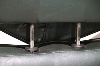 USED GREEN FLEXSTEEL CAPTAIN CHAIR SET RV FURNITURE FOR SALE