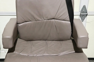 USED GRAY FLEXSTEEL CAPTAIN CHAIR SET MOTORHOME FURNITURE FOR SALE