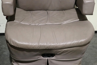 USED GRAY FLEXSTEEL CAPTAIN CHAIR SET MOTORHOME FURNITURE FOR SALE