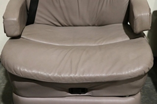 USED GRAY FLEXSTEEL CAPTAIN CHAIR SET MOTORHOME FURNITURE FOR SALE