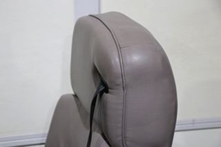 USED GRAY FLEXSTEEL CAPTAIN CHAIR SET MOTORHOME FURNITURE FOR SALE