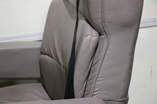 USED GRAY FLEXSTEEL CAPTAIN CHAIR SET MOTORHOME FURNITURE FOR SALE