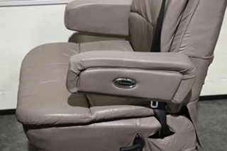 USED GRAY FLEXSTEEL CAPTAIN CHAIR SET MOTORHOME FURNITURE FOR SALE