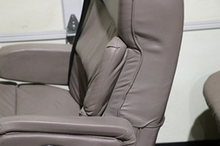 USED GRAY FLEXSTEEL CAPTAIN CHAIR SET MOTORHOME FURNITURE FOR SALE