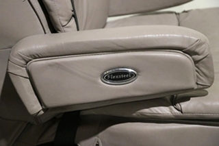 USED GRAY FLEXSTEEL CAPTAIN CHAIR SET MOTORHOME FURNITURE FOR SALE