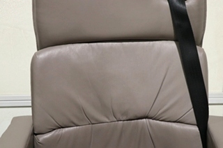 USED GRAY FLEXSTEEL CAPTAIN CHAIR SET MOTORHOME FURNITURE FOR SALE