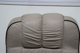 USED RV/MOTORHOME TAN WITH BLACK TRIM FLEXSTEEL CAPTAIN CHAIR SET FOR SALE
