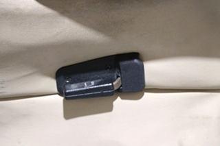 USED RV/MOTORHOME TAN WITH BLACK TRIM FLEXSTEEL CAPTAIN CHAIR SET FOR SALE