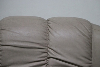USED RV/MOTORHOME TAN WITH BLACK TRIM FLEXSTEEL CAPTAIN CHAIR SET FOR SALE