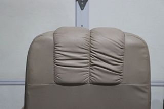 USED RV/MOTORHOME TAN WITH BLACK TRIM FLEXSTEEL CAPTAIN CHAIR SET FOR SALE