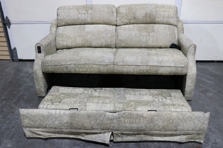 USED MOTORHOME CLOTH ELECTRIC SLEEPER SOFA FOR SALE