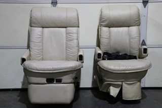 USED MOTORHOME FLEXSTEEL CAPTAIN CHAIR SET FOR SALE