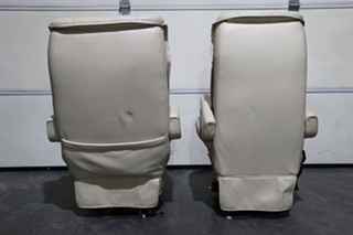 USED MOTORHOME FLEXSTEEL CAPTAIN CHAIR SET FOR SALE