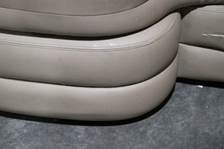 USED BROWN J LOUNGE SLEEPER SOFA MOTORHOME FURNITURE FOR SALE