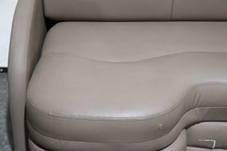 USED BROWN J LOUNGE SLEEPER SOFA MOTORHOME FURNITURE FOR SALE