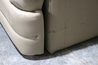 USED BROWN J LOUNGE SLEEPER SOFA MOTORHOME FURNITURE FOR SALE