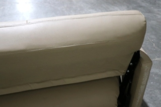 USED BROWN J LOUNGE SLEEPER SOFA MOTORHOME FURNITURE FOR SALE