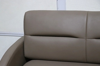 USED BROWN J LOUNGE SLEEPER SOFA MOTORHOME FURNITURE FOR SALE