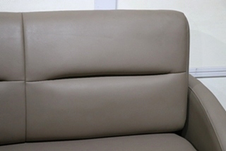 USED BROWN J LOUNGE SLEEPER SOFA MOTORHOME FURNITURE FOR SALE