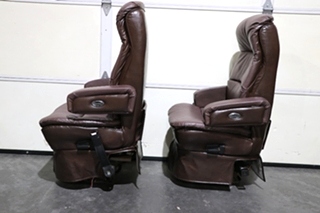 USED RV/MOTORHOME FLEXSTEEL CAPTAIN CHAIR SET FOR SALE