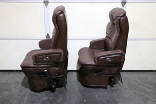 USED RV/MOTORHOME FLEXSTEEL CAPTAIN CHAIR SET FOR SALE