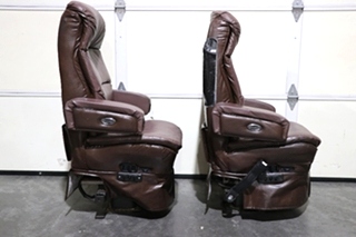 USED RV/MOTORHOME FLEXSTEEL CAPTAIN CHAIR SET FOR SALE
