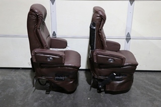 USED RV/MOTORHOME FLEXSTEEL CAPTAIN CHAIR SET FOR SALE