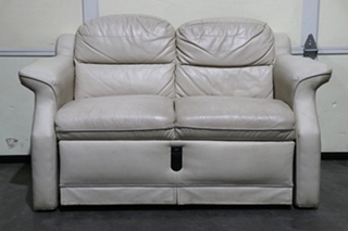 USED RV/MOTORHOME LOVESEAT WITH STORAGE FOR SALE