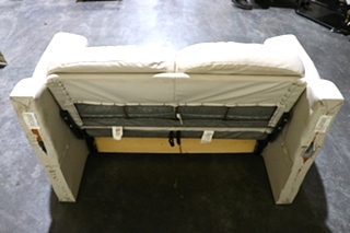 USED RV/MOTORHOME LOVESEAT WITH STORAGE FOR SALE