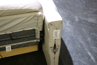 USED RV/MOTORHOME LOVESEAT WITH STORAGE FOR SALE