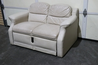 USED RV/MOTORHOME LOVESEAT WITH STORAGE FOR SALE