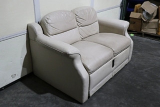 USED RV/MOTORHOME LOVESEAT WITH STORAGE FOR SALE