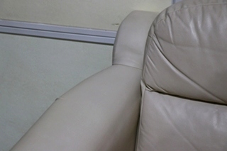 USED RV/MOTORHOME LOVESEAT WITH STORAGE FOR SALE